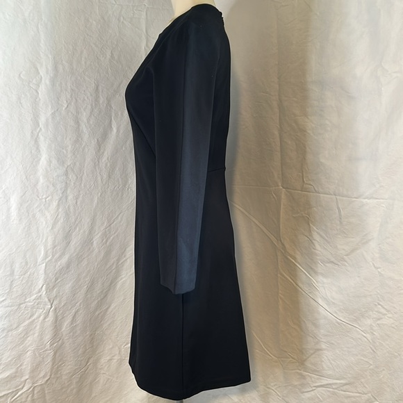 EVERLANE THE FORM MINI DRESS BACK ZIP CLOSURE BODY HUGGING FOT SIZE 0 - Picture 5 of 16